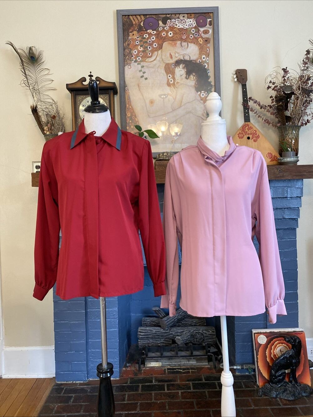 1980s Vintage Pendleton Country Sophisticates Blouse Shirt Lot Of 2 M Size 10/12